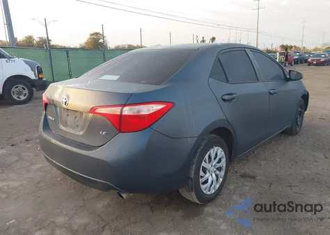 2018 Toyota Corolla Le из США, поврежденный, VIN 5YFBURHE7JP802070